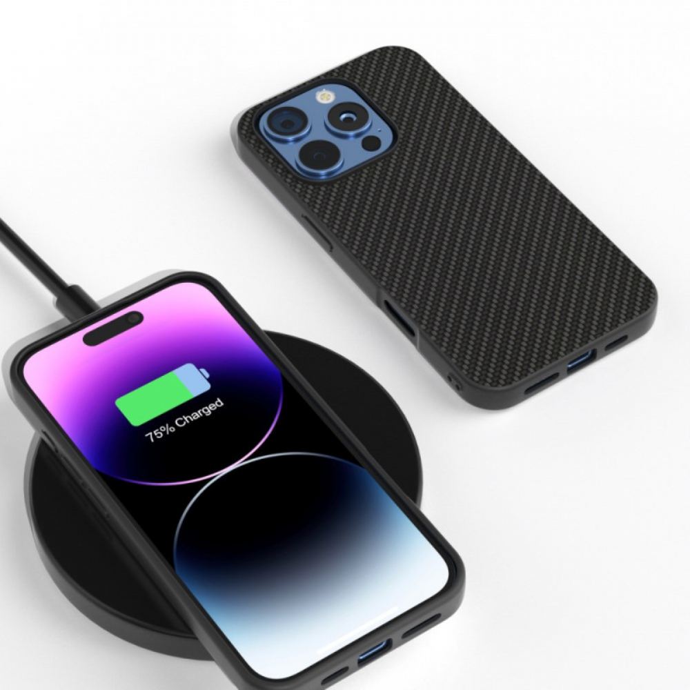 Kryt iPhone 16 Pro Uhlíkové Vlákno Abeel