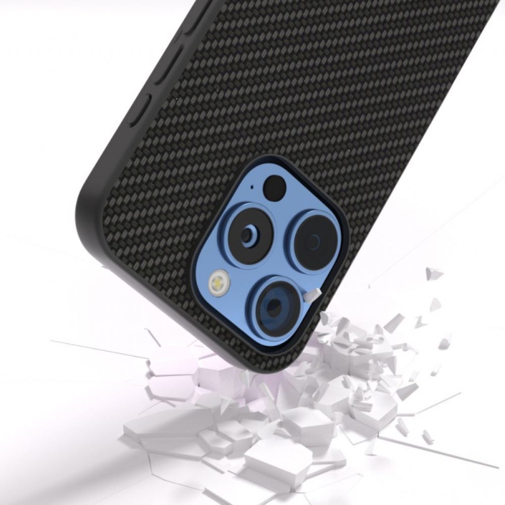 Kryt iPhone 16 Pro Uhlíkové Vlákno Abeel