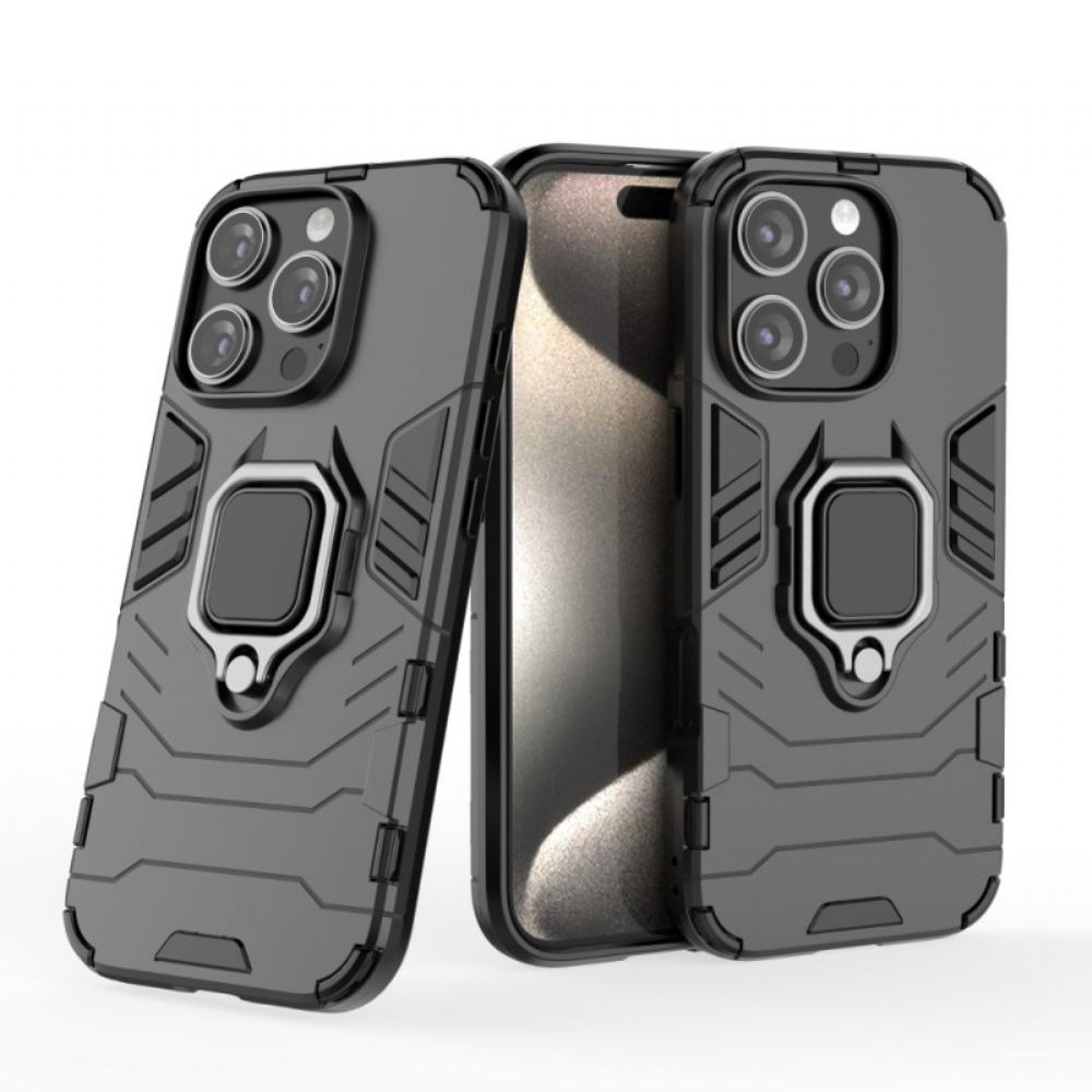 Kryt Na iPhone 16 Pro Odolné Vůči Prstenu