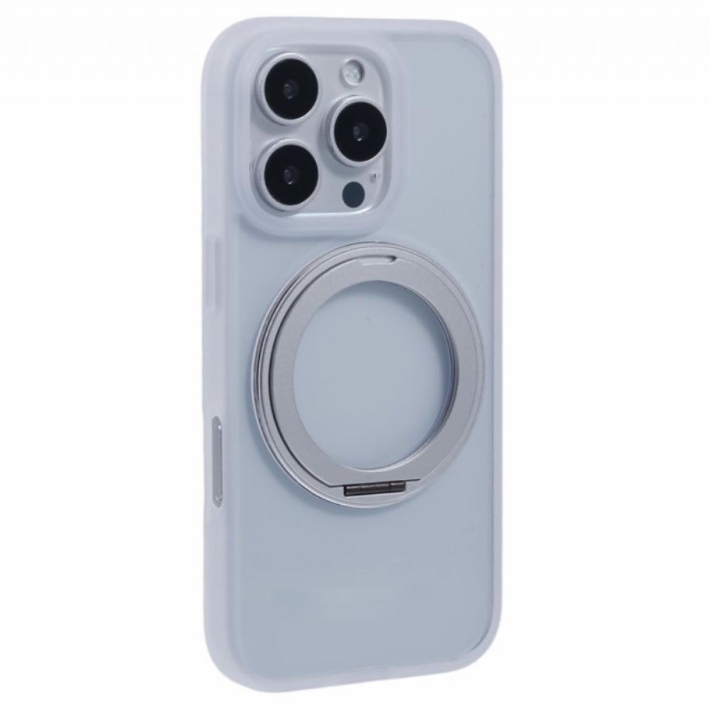 Kryt Na iPhone 16 Pro Transparentní S Podporou Otáčení