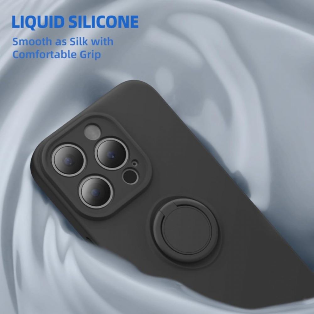 Kryt Na iPhone 16 Pro Řemínek Z Tekutého Silikonu