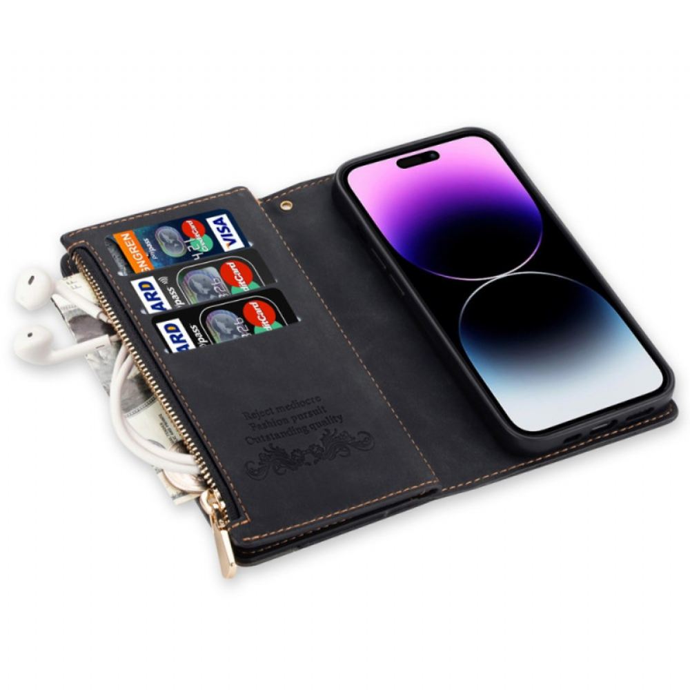 Peněženková Pouzdra iPhone 16 Pro Kryty Na Mobil Geometrický Vzor Peněženky