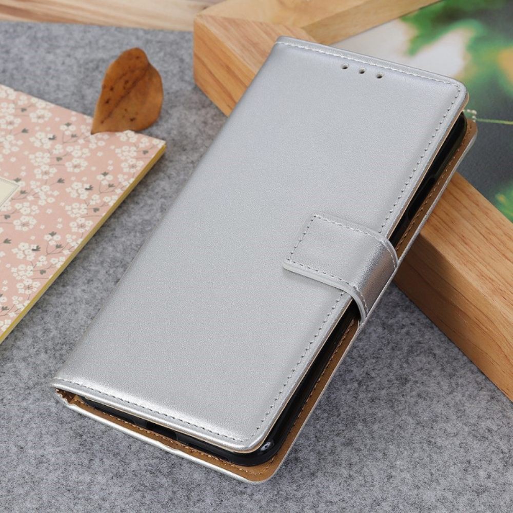 Peněženková Pouzdra iPhone 16 Pro Kryty Na Mobil Jednoduchá Umělá Kůže