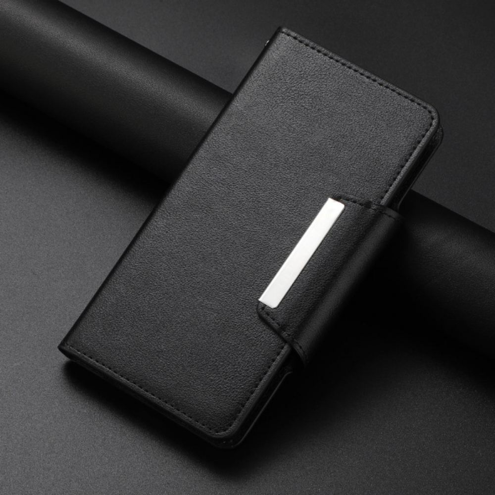 Peněženková Pouzdra iPhone 16 Pro Kryty Na Mobil Prémiové Odnímatelné Pouzdro