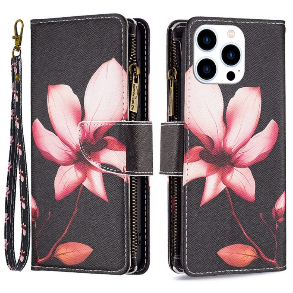 Peněženková Pouzdra iPhone 16 Pro Peněženka Lotus