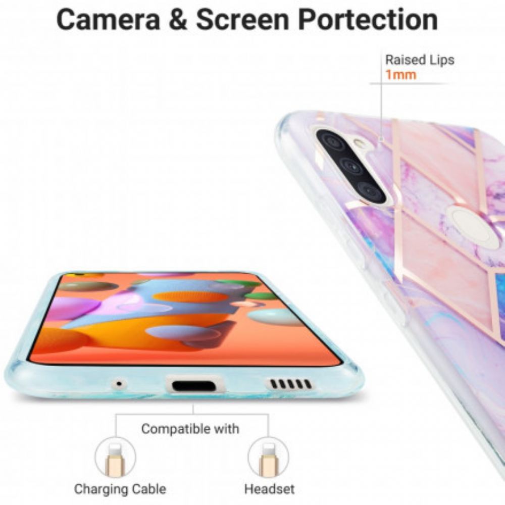 Kryt Na Samsung Galaxy M11 Ultra Designový Mramor
