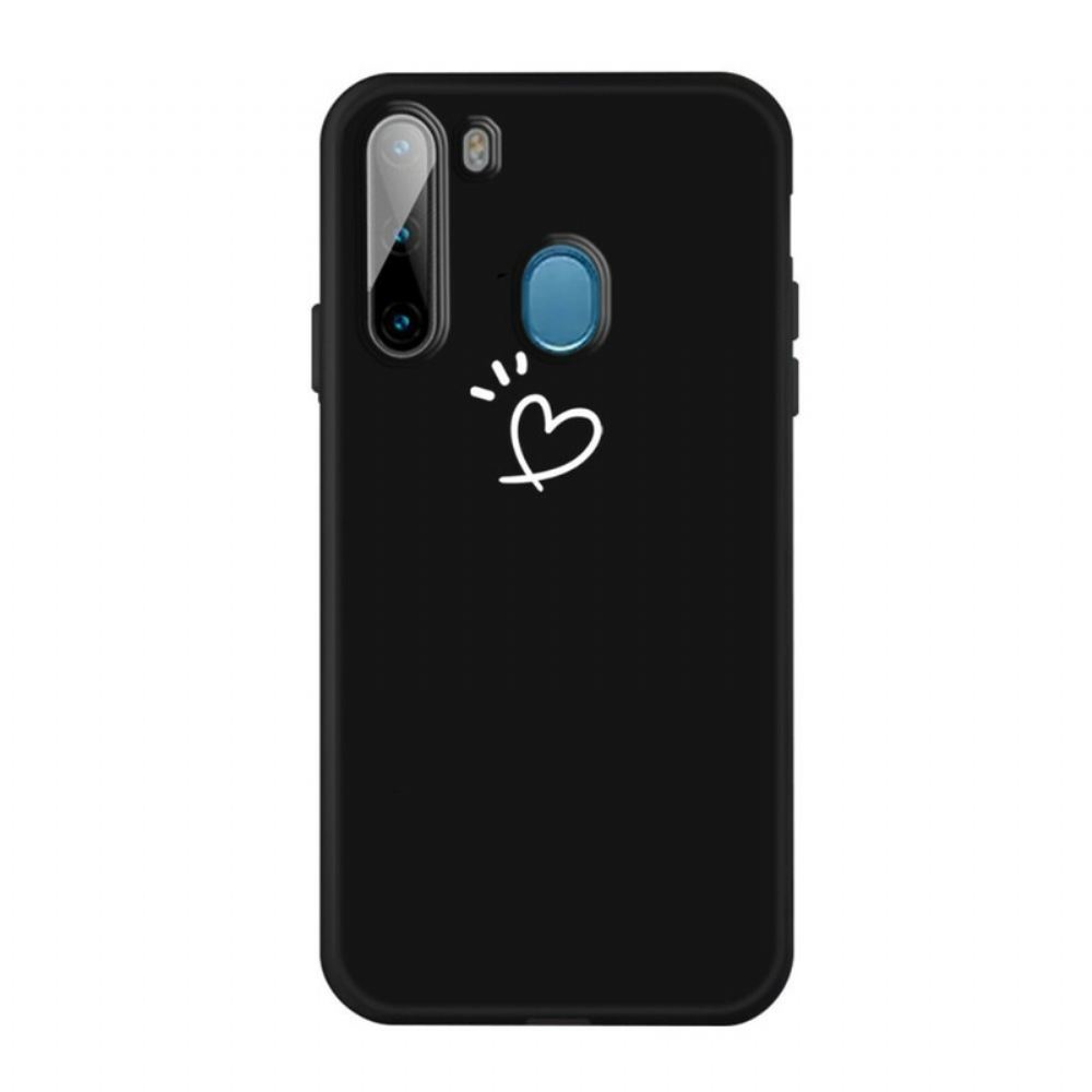 Kryty Na Mobil Na Samsung Galaxy M11 Silikonové Tepající Srdce