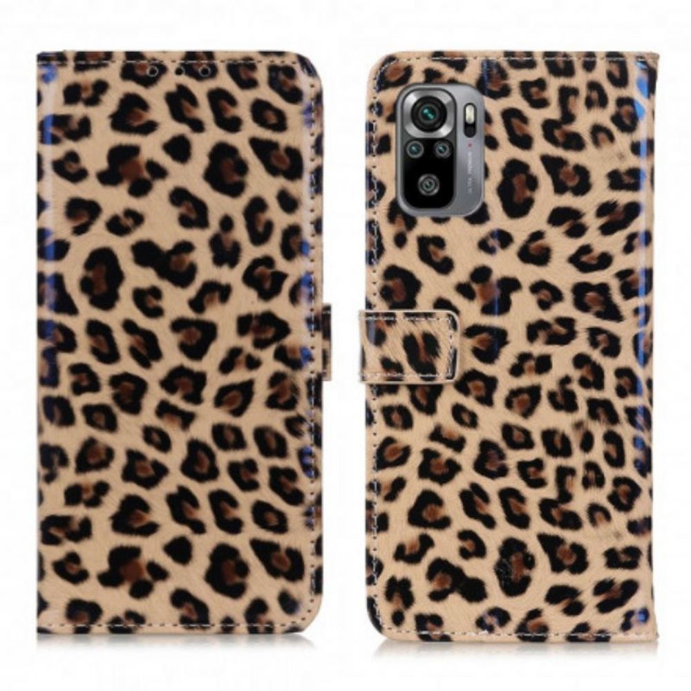Flipové Pouzdro Na Poco M5s Leopard