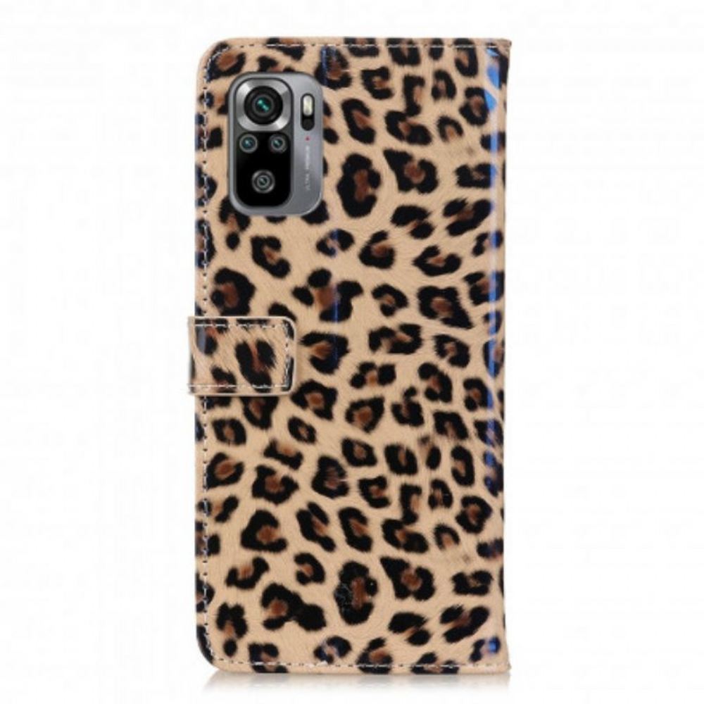 Flipové Pouzdro Na Poco M5s Leopard