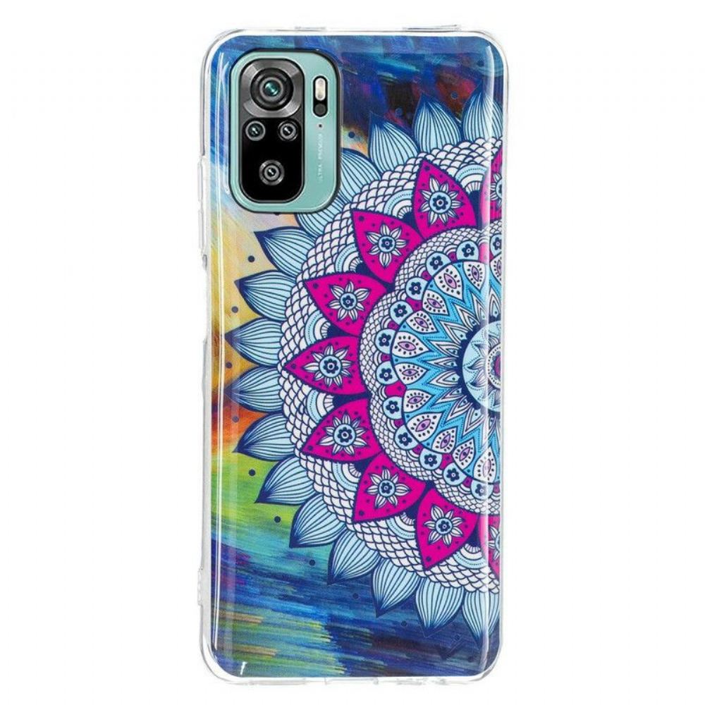 Kryt Na Poco M5s Fluorescenční Barevné Mandala