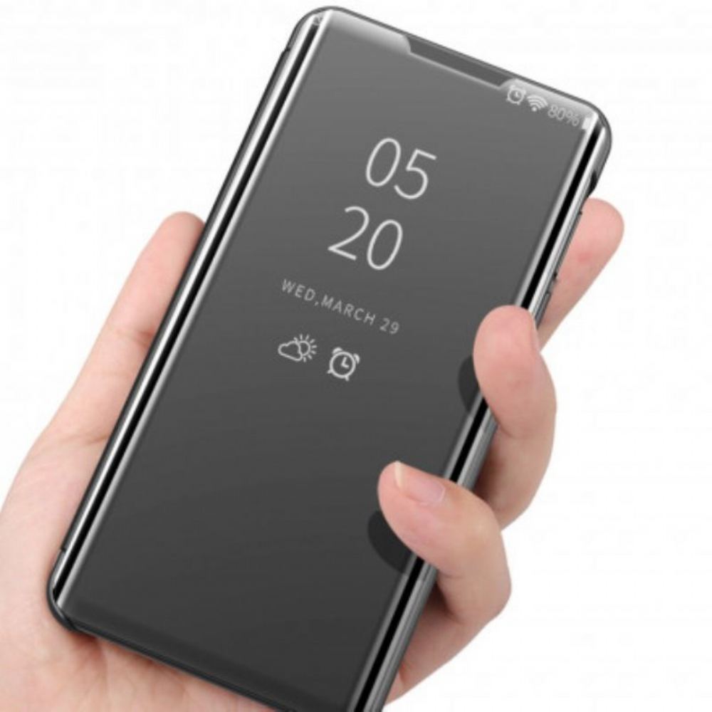 Kryty Na Mobil Na Poco M5s Zrcadlo A Umělá Kůže