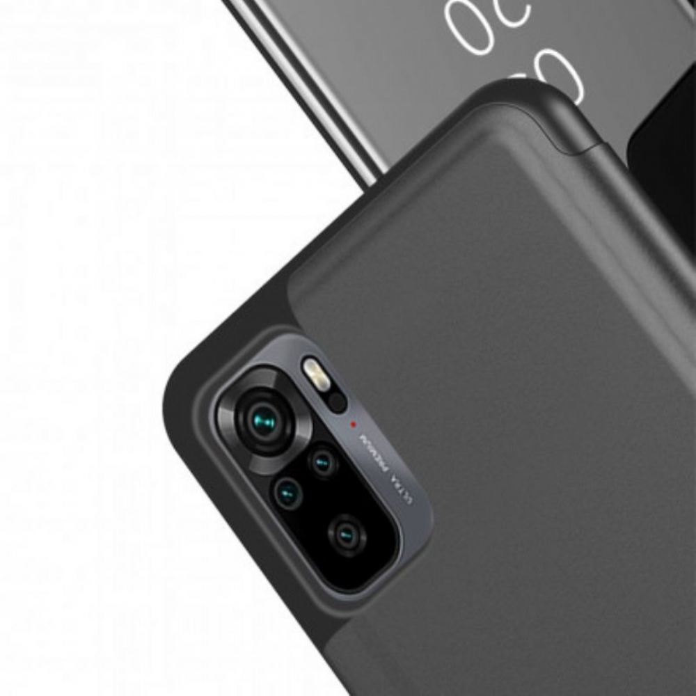 Kryty Na Mobil Na Poco M5s Zrcadlo A Umělá Kůže