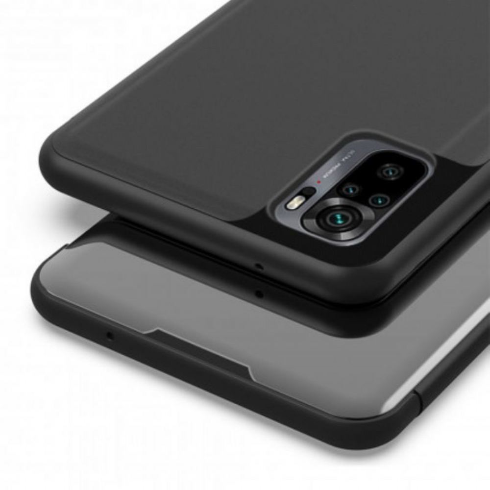 Kryty Na Mobil Na Poco M5s Zrcadlo A Umělá Kůže