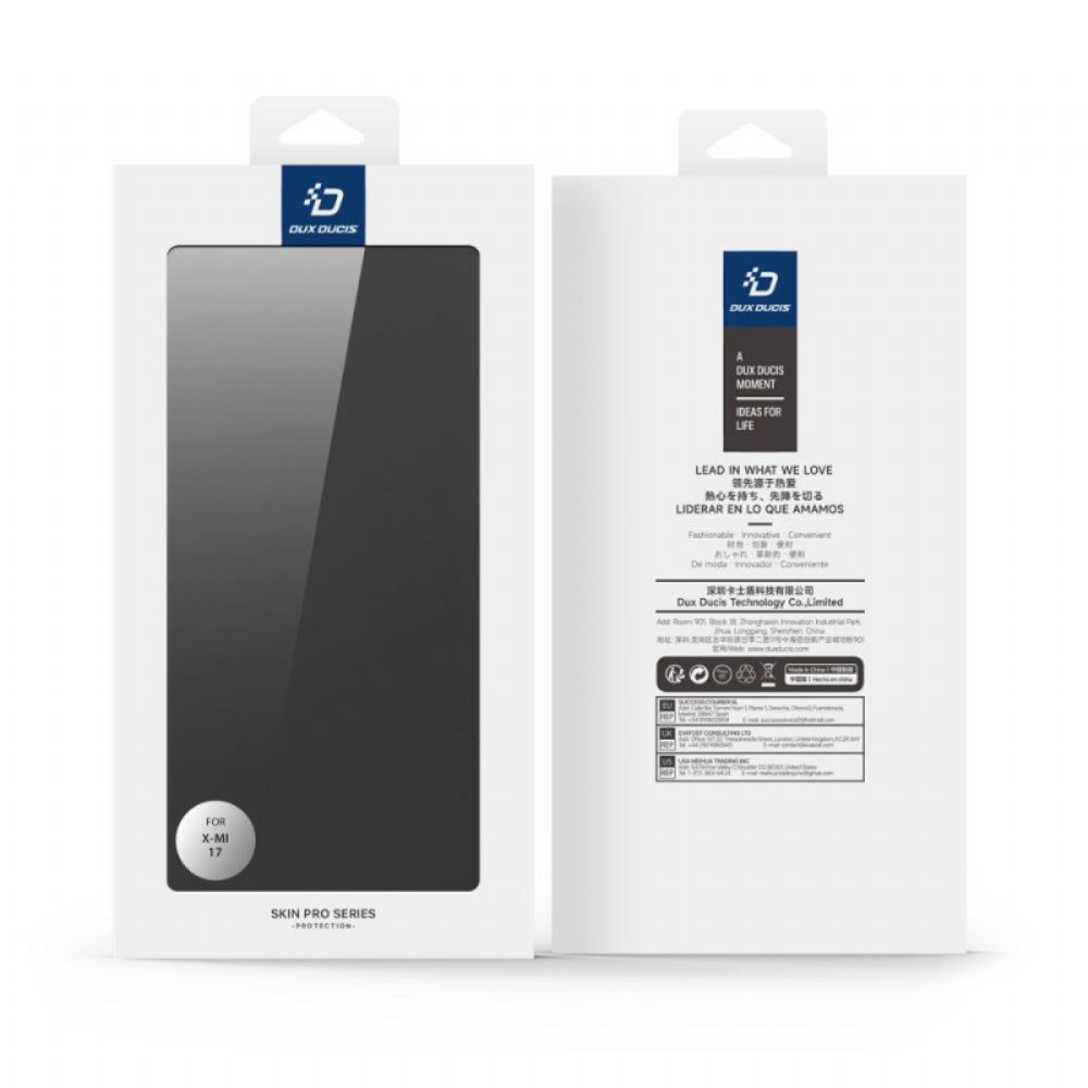 Kožené Pouzdro Folio Xiaomi 17 Dux Ducis Pro Series Skin