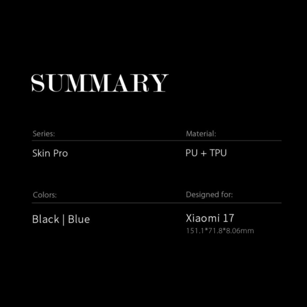 Kožené Pouzdro Folio Xiaomi 17 Dux Ducis Pro Series Skin