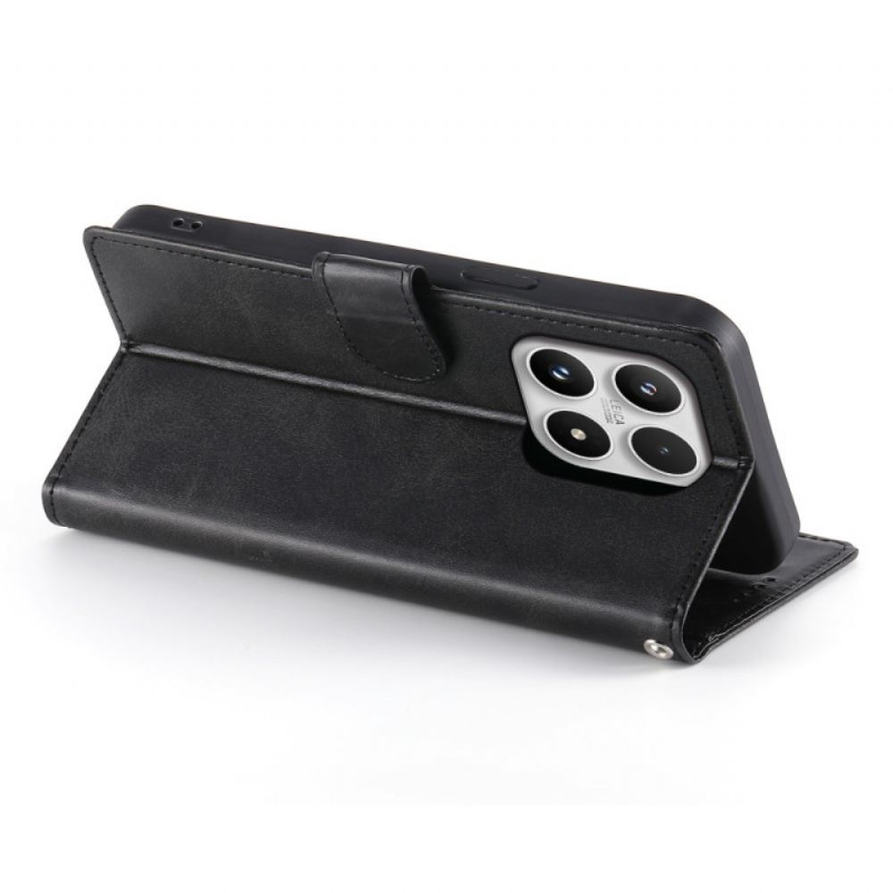 Kožený Kryt Na Xiaomi 17 Klasická Peněženka