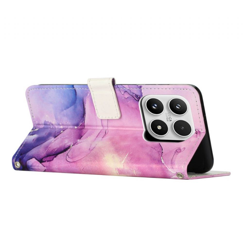 Kožený Kryt Na Xiaomi 17 Mramor