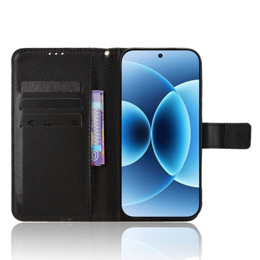 Kožený Kryt Na Xiaomi 17 Texturovaná Umělá Kůže