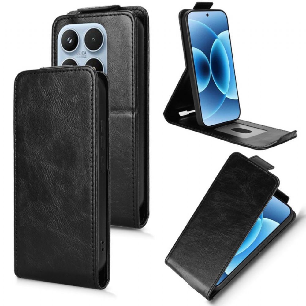 Kožený Kryt Na Xiaomi 17 Vertikální Design
