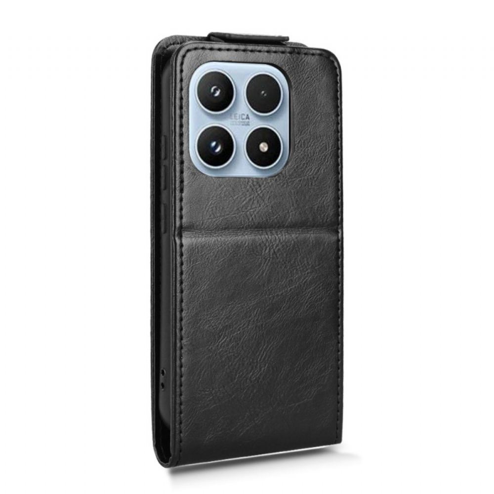 Kožený Kryt Na Xiaomi 17 Vertikální Design