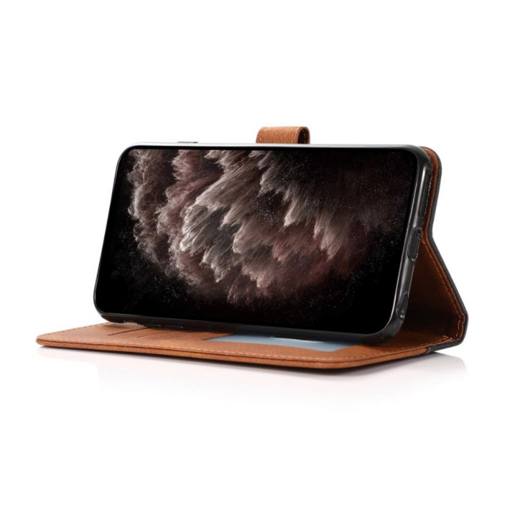 Kožený Kryt Xiaomi 17 Dvoubarevný