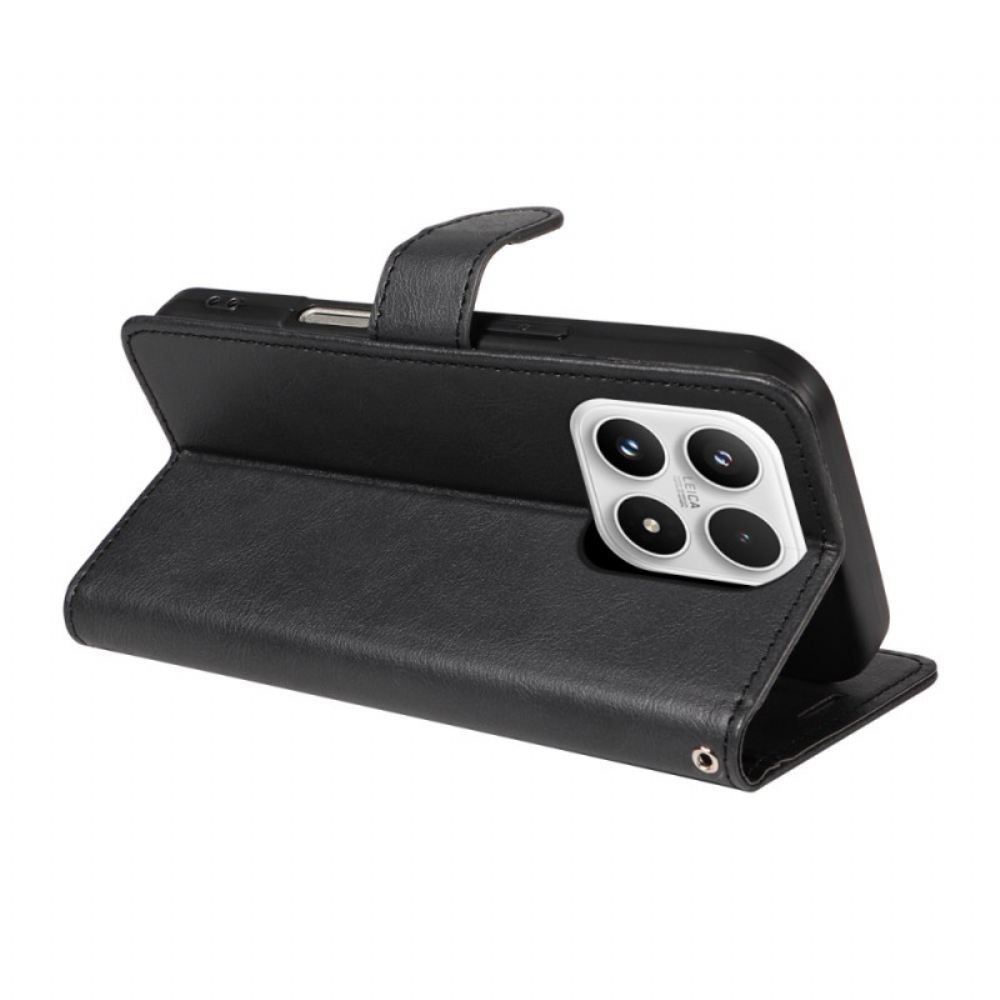 Kožený Kryt Xiaomi 17 Jednoduchá Umělá Kůže