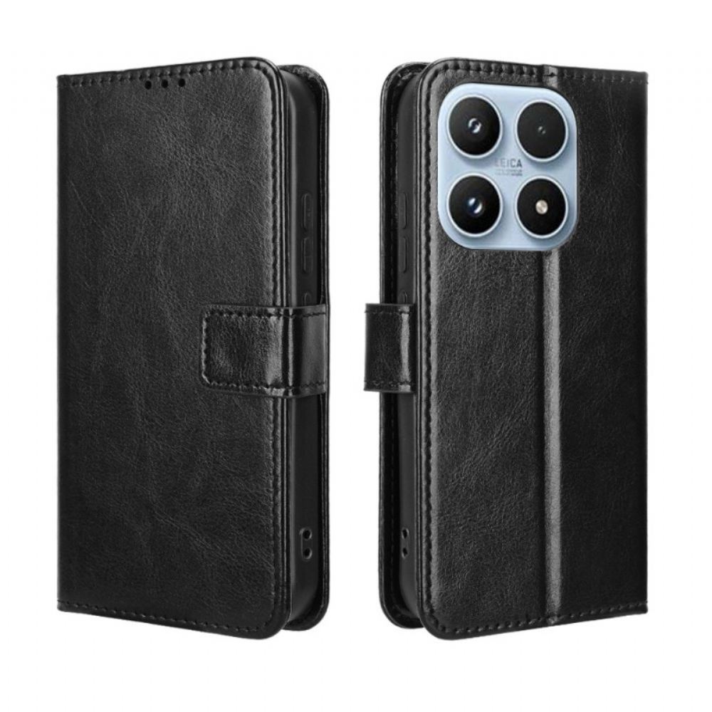 Kožený Kryt Xiaomi 17 Okázalá Umělá Kůže