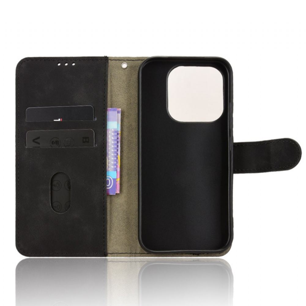 Kožený Kryt Xiaomi 17 Semišový Efekt