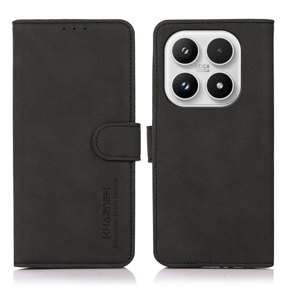 Kožený Kryt Xiaomi 17 Semišový Efekt Khazneh