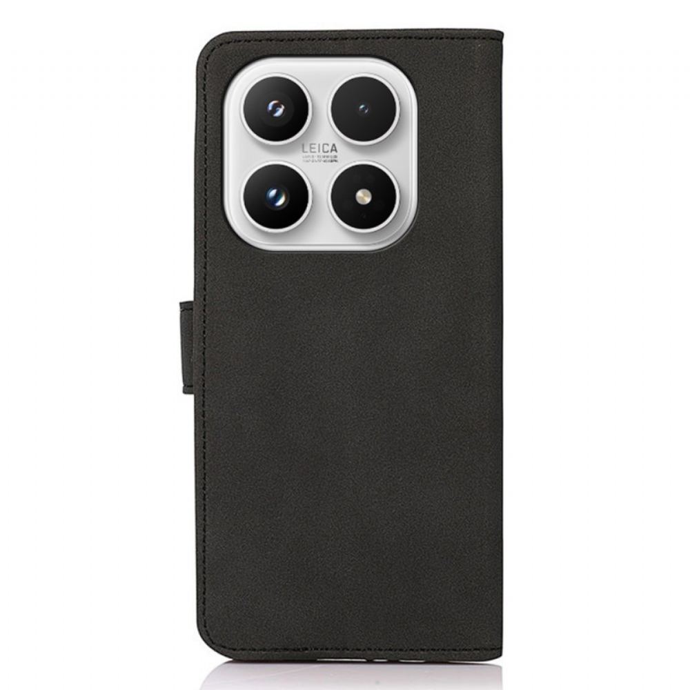 Kožený Kryt Xiaomi 17 Semišový Efekt Khazneh