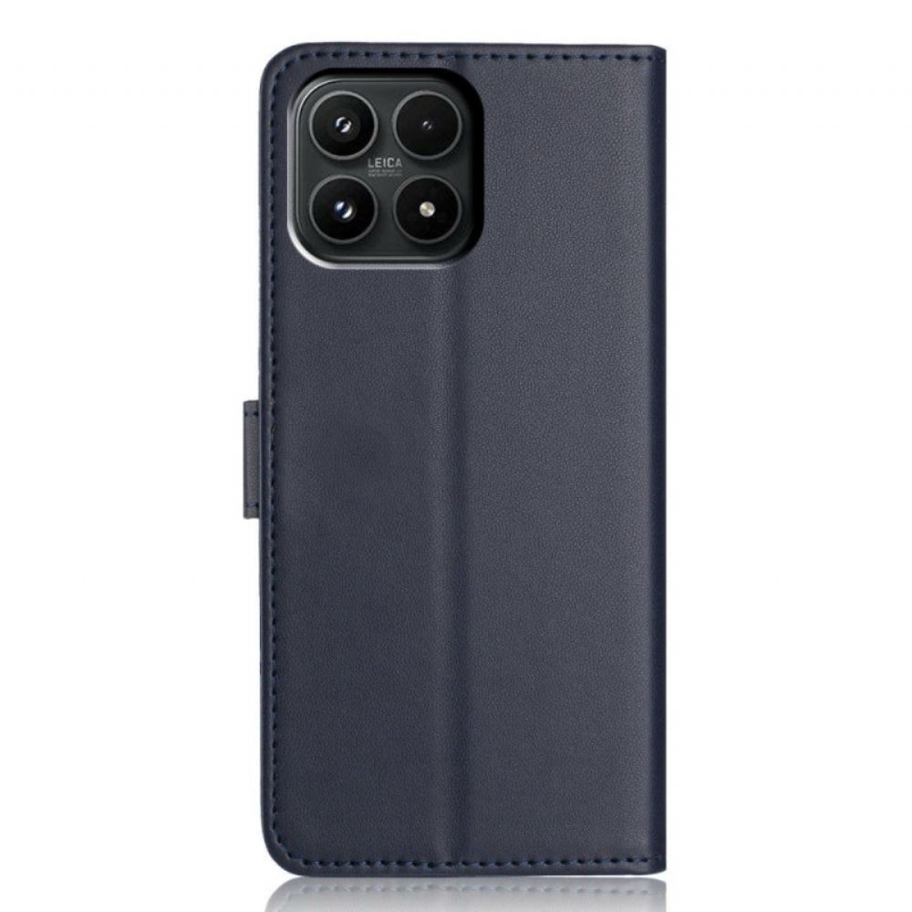 Kožený Kryt Xiaomi 17 Styl Čistých Linií