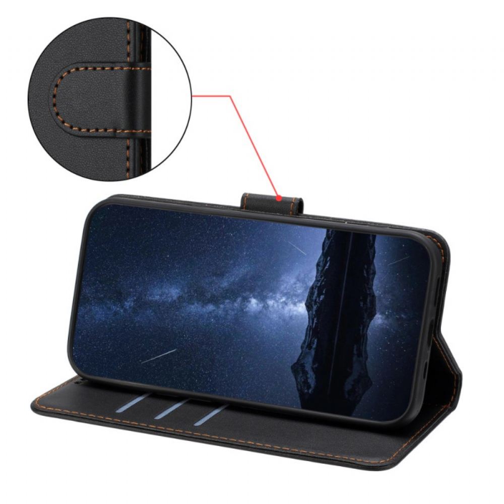 Kožený Kryt Xiaomi 17 Tenký Střih