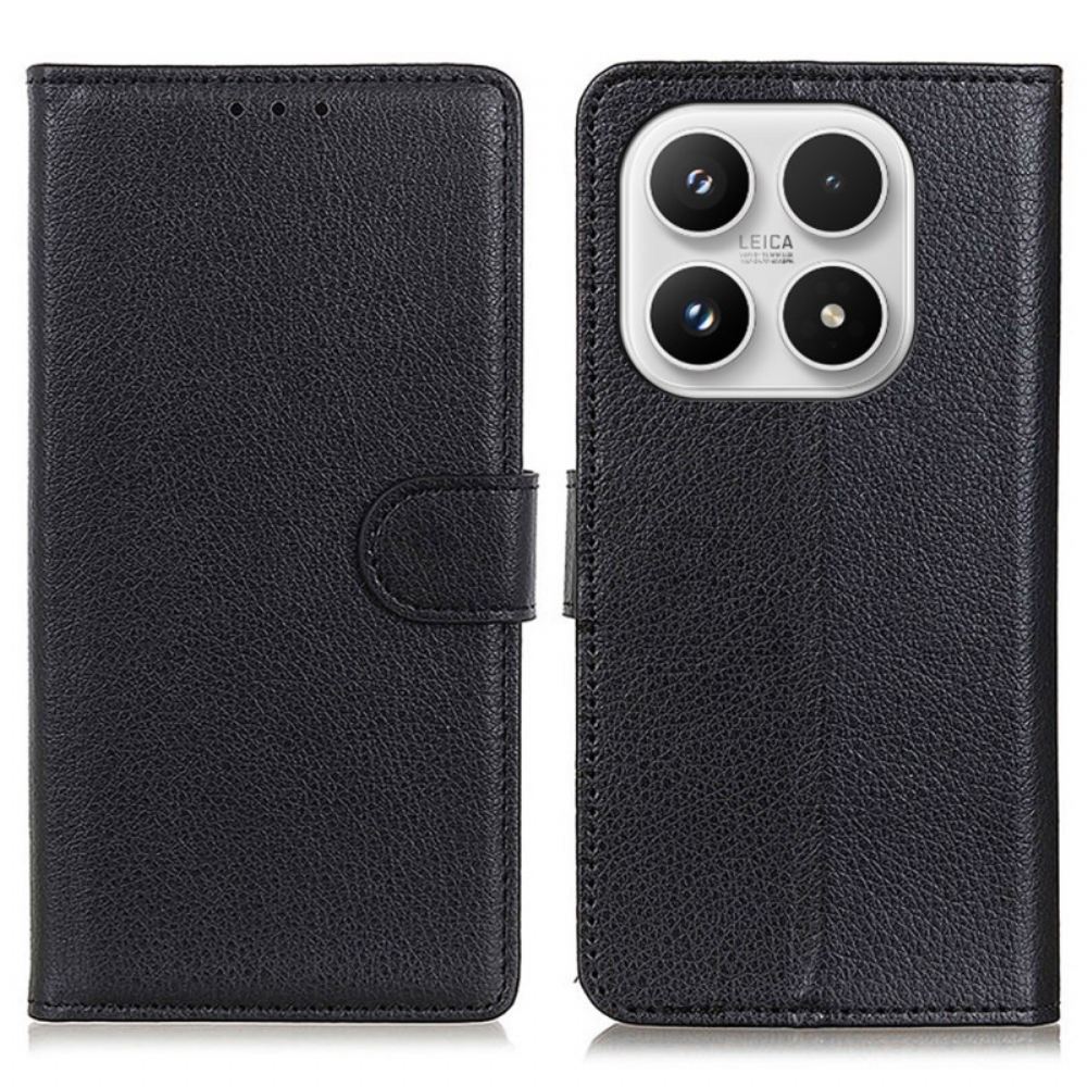 Kožený Kryt Xiaomi 17 Tradiční Umělá Kůže