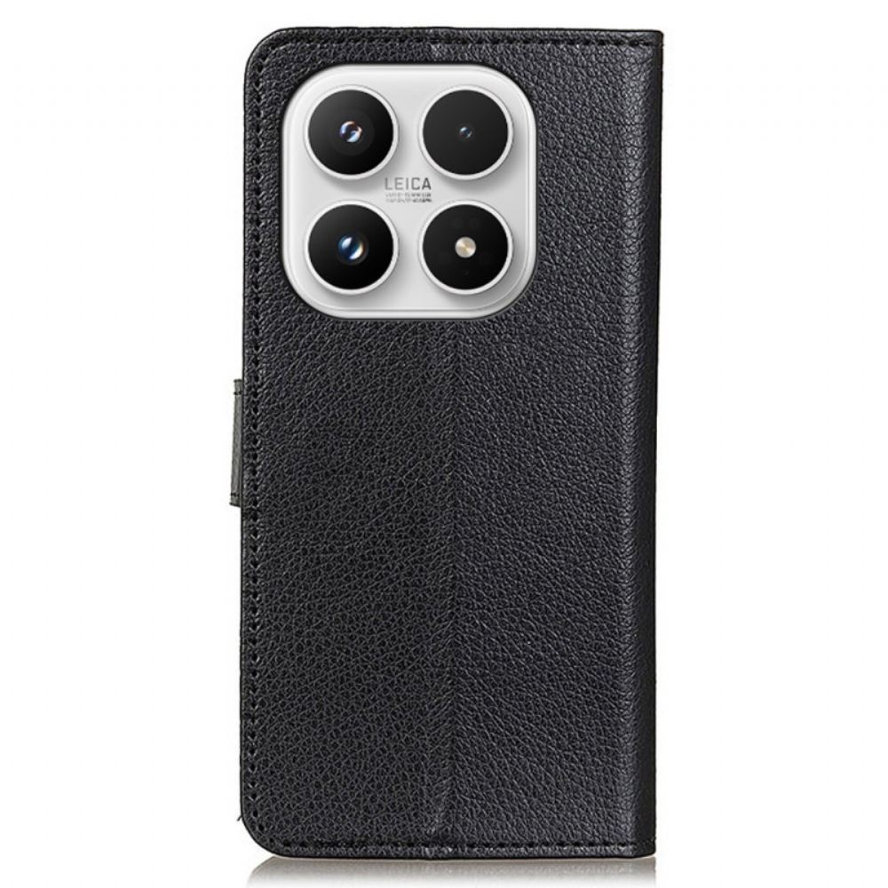 Kožený Kryt Xiaomi 17 Tradiční Umělá Kůže