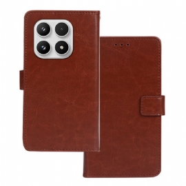 Kožený Kryt Xiaomi 17 Umělá Kůže Idewei