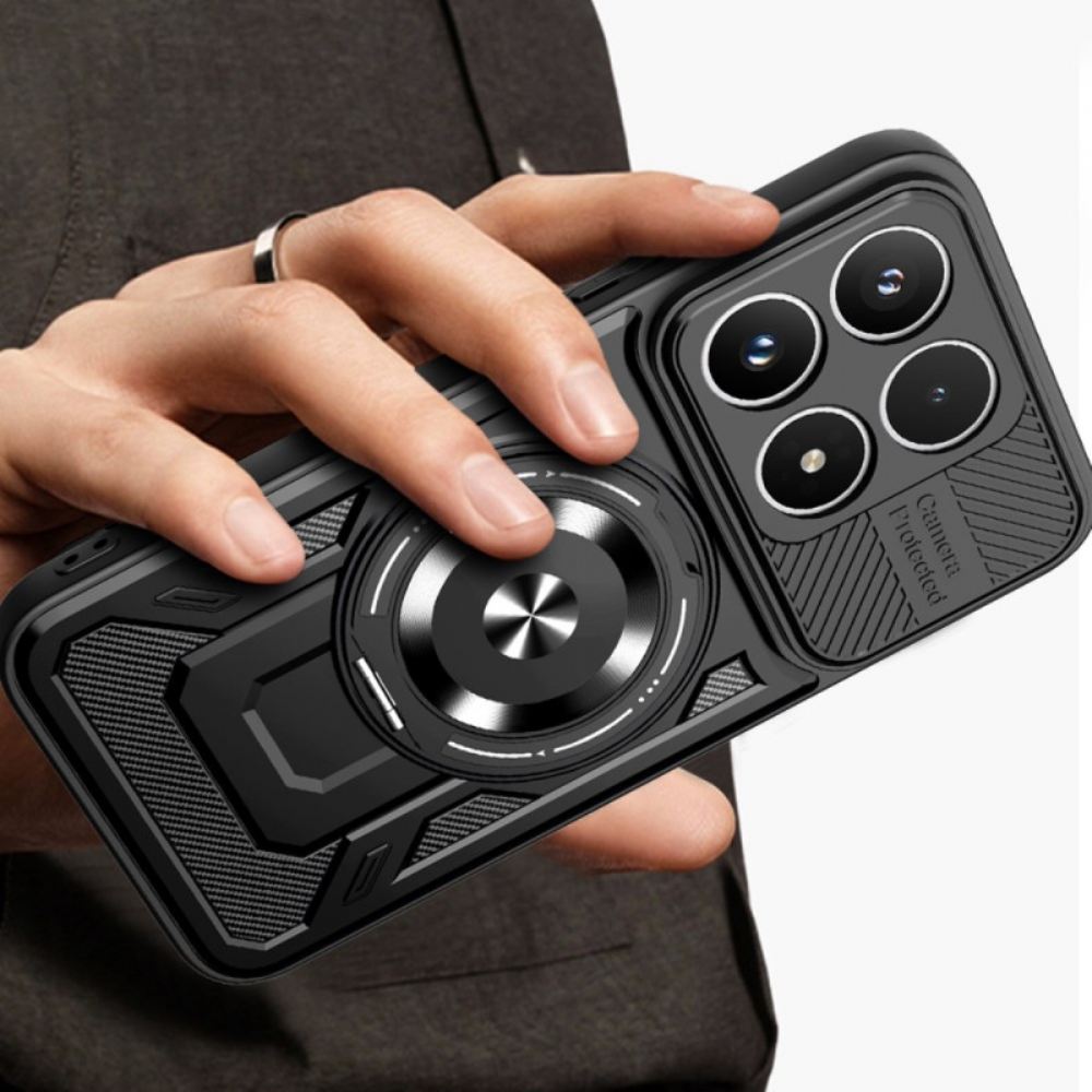 Kryt Xiaomi 17 Magnetická S Otočným Stojánkem