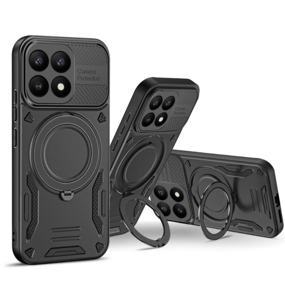 Kryt Xiaomi 17 Magnetický S Otočným Stojánkem