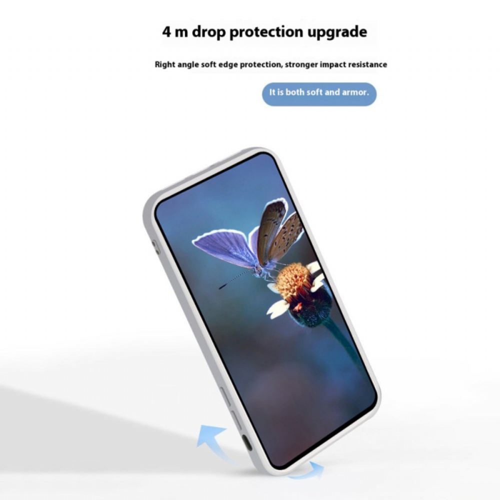 Kryt Xiaomi 17 Silikonové Rovné Hrany