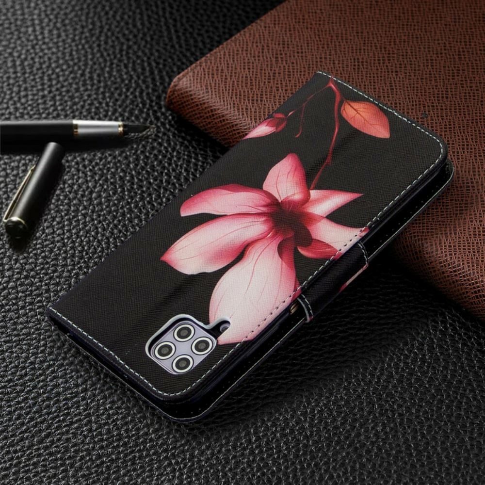 Flipové Pouzdro Na Huawei P40 Lite Růžový Květ