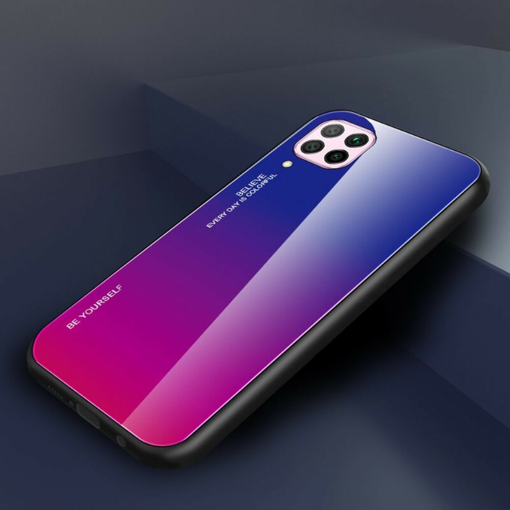Kryt Na Huawei P40 Lite Tvrzené Sklo Buďte Sami Sebou