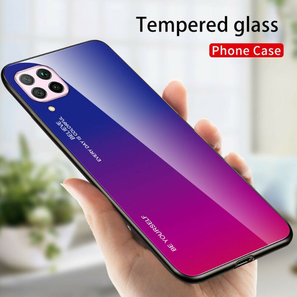 Kryt Na Huawei P40 Lite Tvrzené Sklo Buďte Sami Sebou