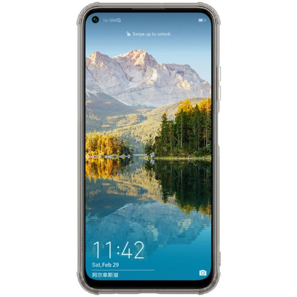 Kryt Na Huawei P40 Lite Vyztužený Průhledný Nillkin