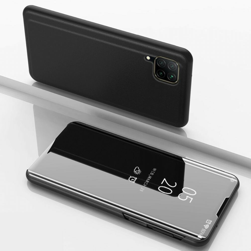 Kryty Na Mobil Na Huawei P40 Lite Zrcadlo A Umělá Kůže