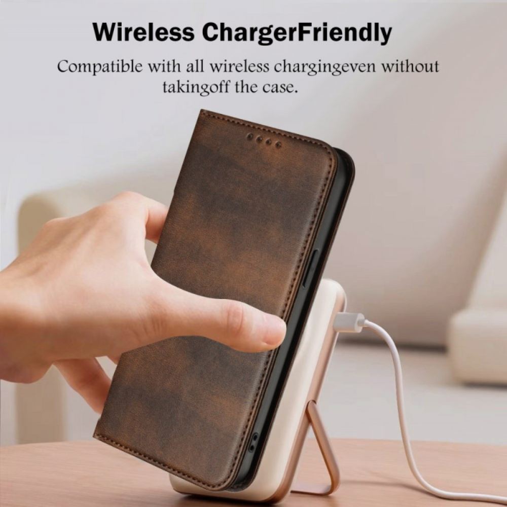 Kožené Pouzdro Sony Xperia 1 Vii Rfid Ochrana Retro Design