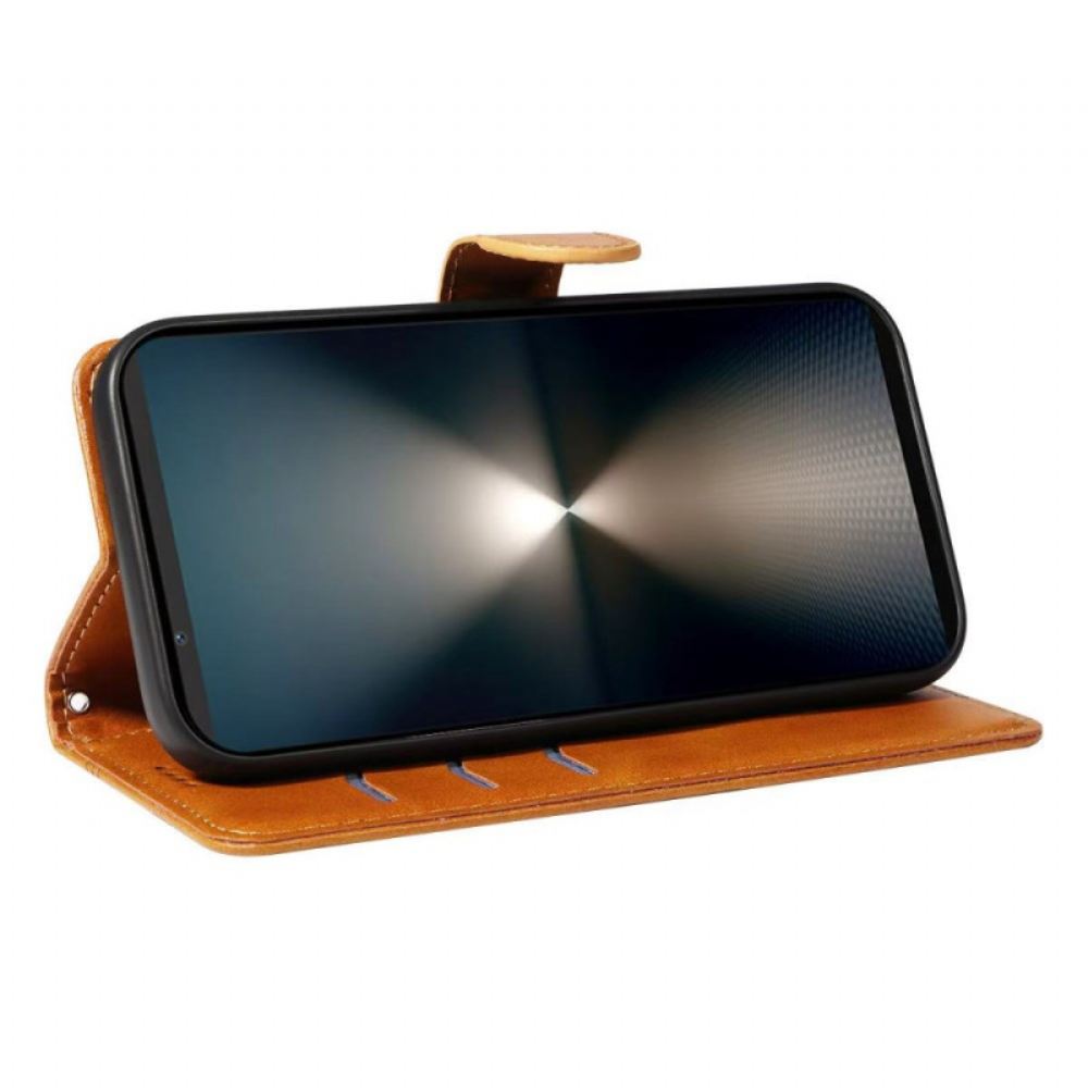 Kožený Kryt Sony Xperia 1 Vii T-linie