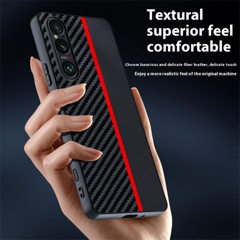 Kryt Sony Xperia 1 Vii Uhlíkové Vlákno
