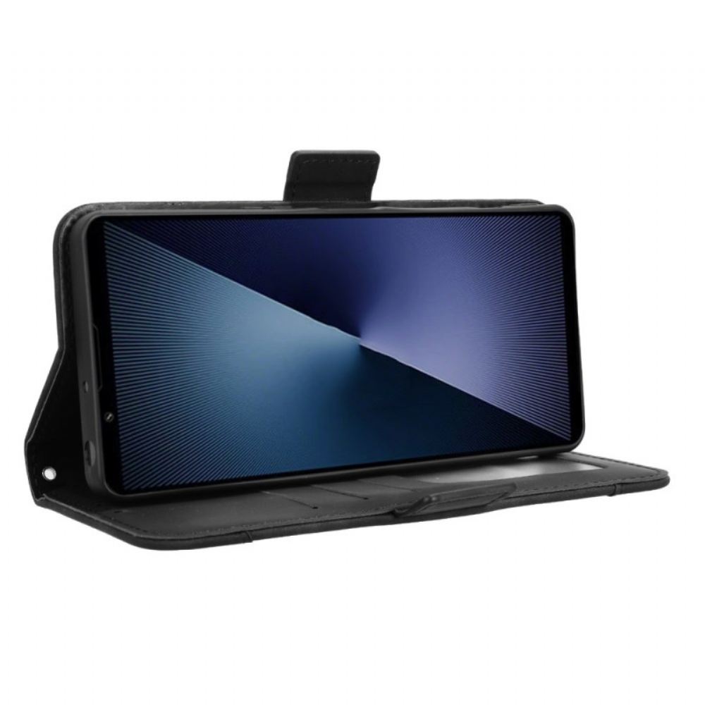 Peněženková Pouzdra Sony Xperia 1 Vii Kryty Na Mobil Vícenásobné Karty