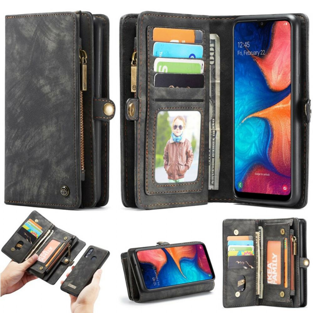 Kryty Na Mobil Flipové Pouzdro Na Samsung Galaxy A30 / A20 Caseme Odnímatelné