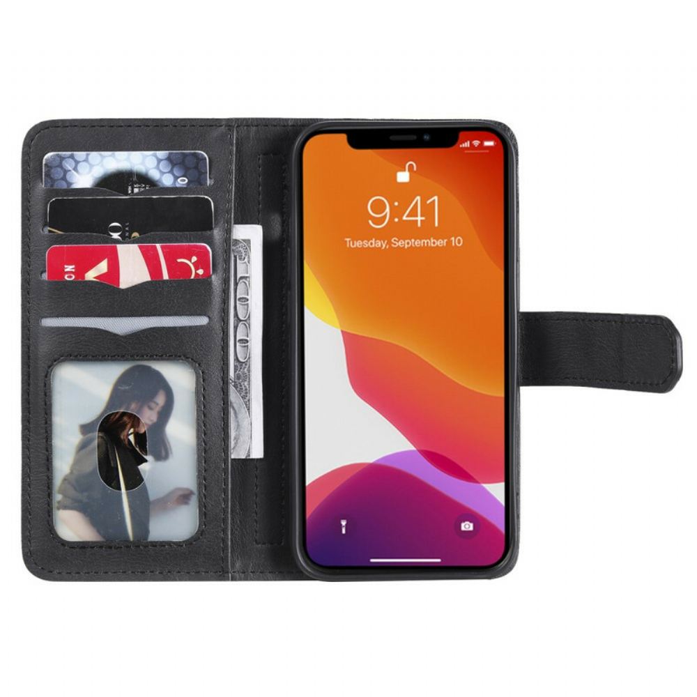 Flipové Pouzdro Na iPhone 13 Pro Multifunkční Držák Na 10 Karet