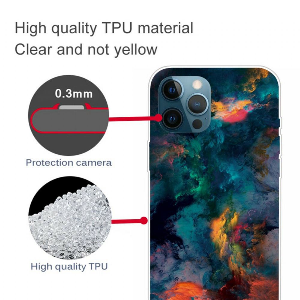 Kryt Na iPhone 13 Pro Barevné Mraky